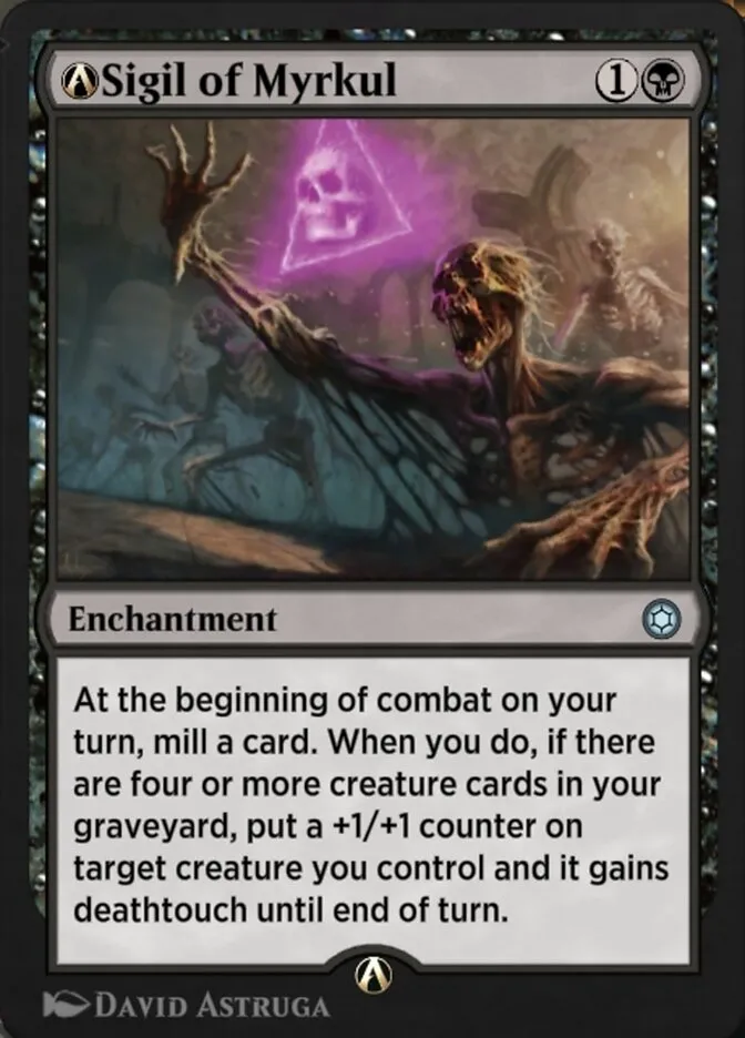 A-Sigil of Myrkul Front Face