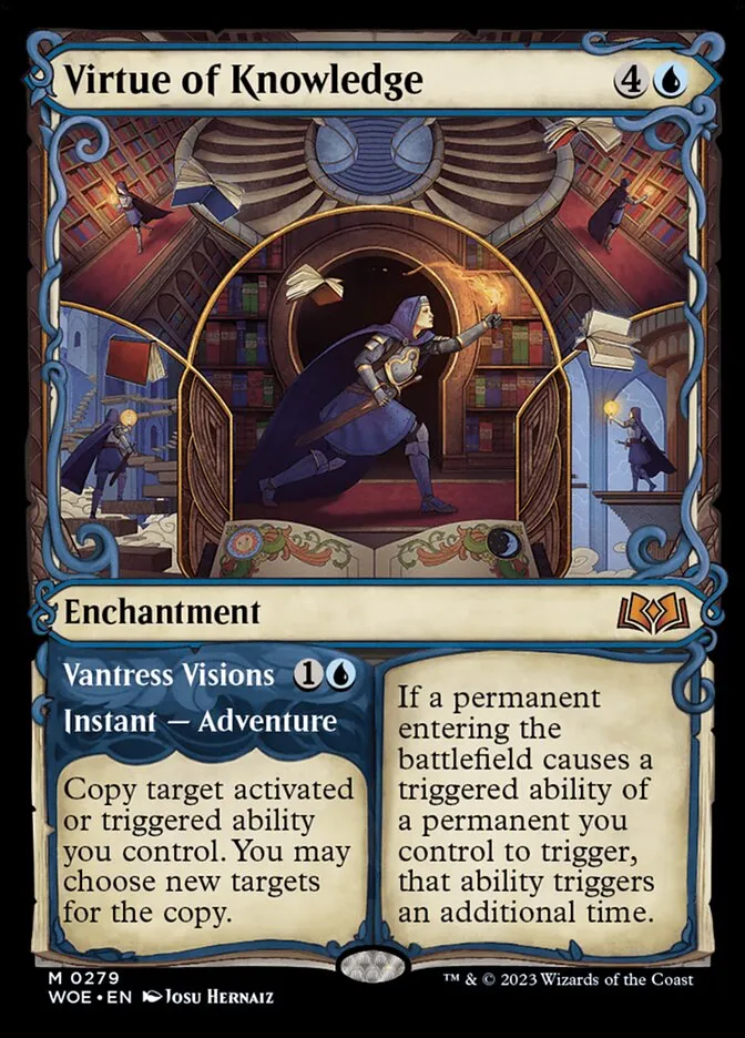 Virtue of Knowledge // Vantress Visions Front Face