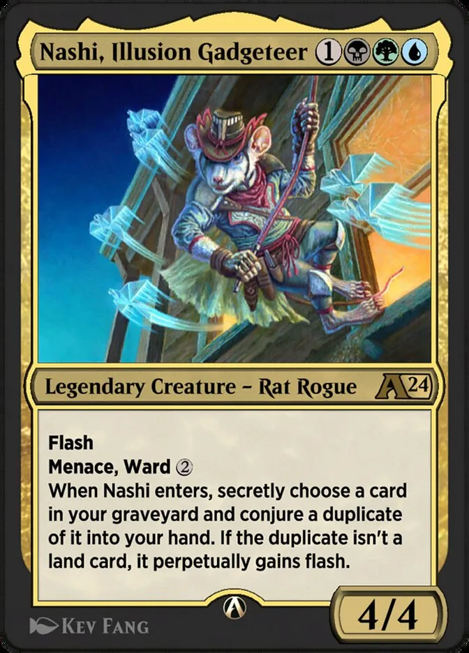 Nashi, Illusion Gadgeteer Front Face