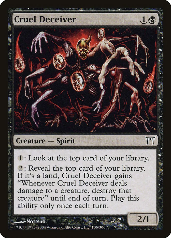 Cruel Deceiver Front Face