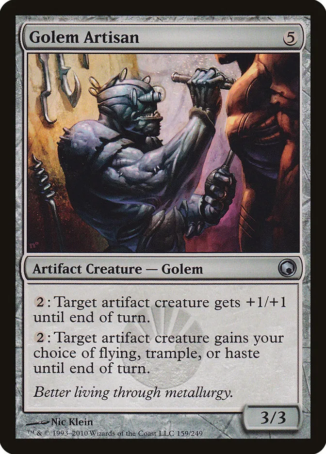 Golem Artisan Front Face