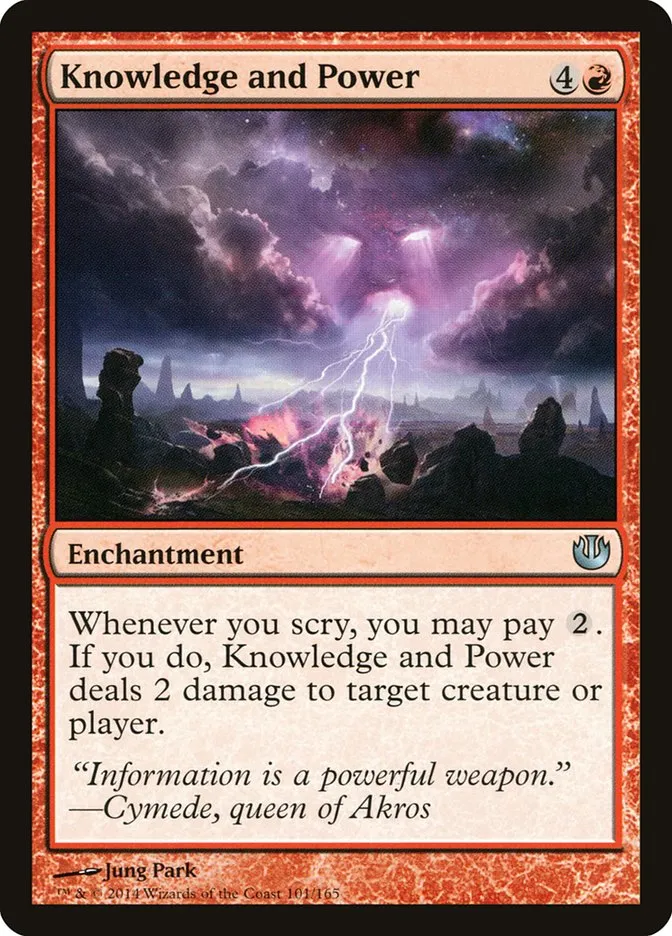 Knowledge and Power Front Face