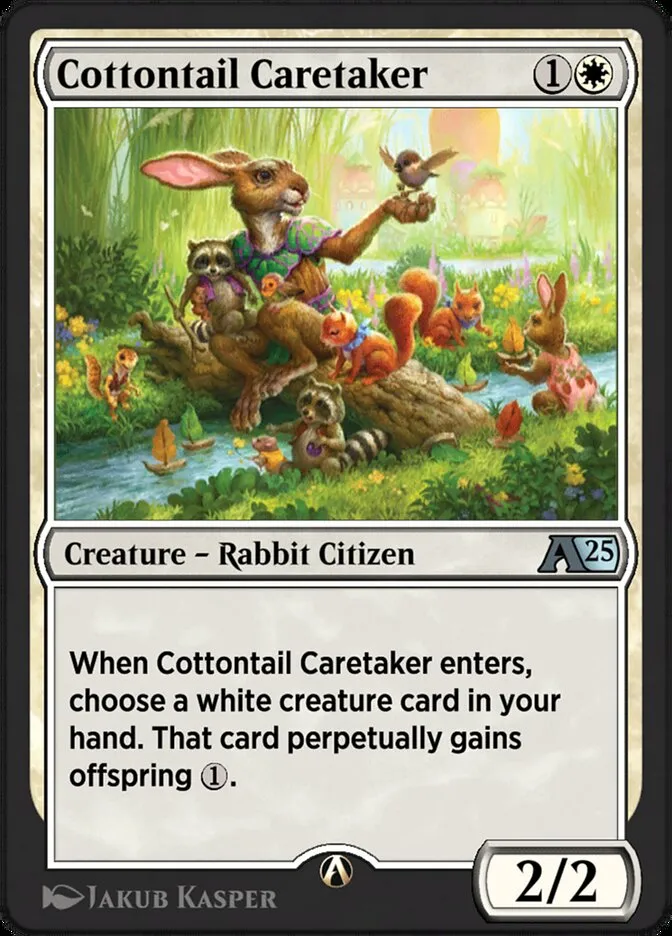 Cottontail Caretaker Front Face