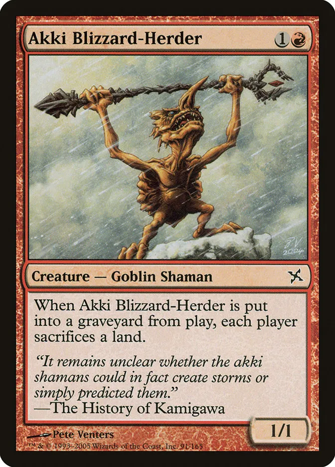 Akki Blizzard-Herder Front Face