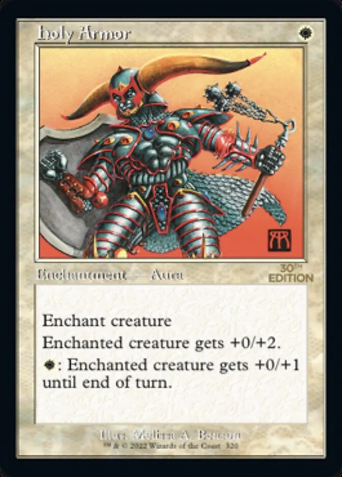 Holy Armor Front Face