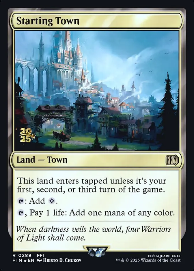 Starting Town Front Face
