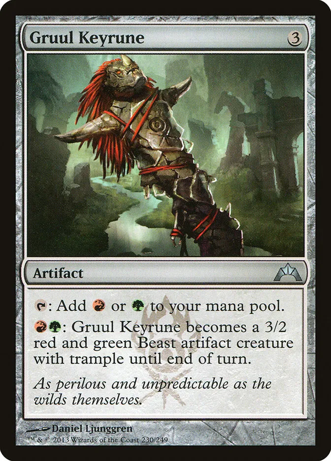 Gruul Keyrune Front Face