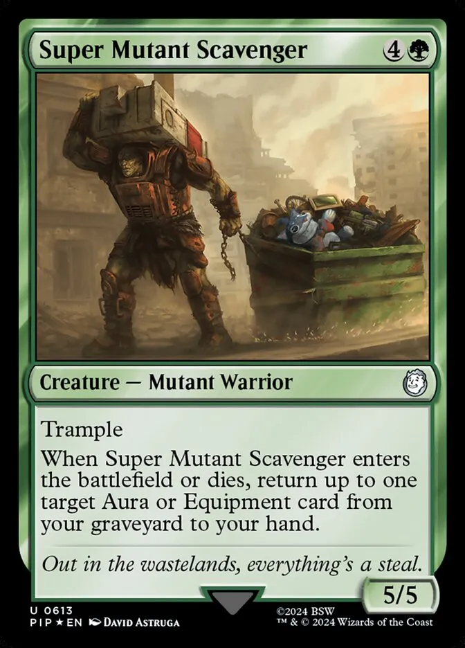 Super Mutant Scavenger Front Face