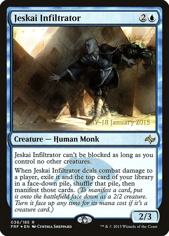 Jeskai Infiltrator Front Face