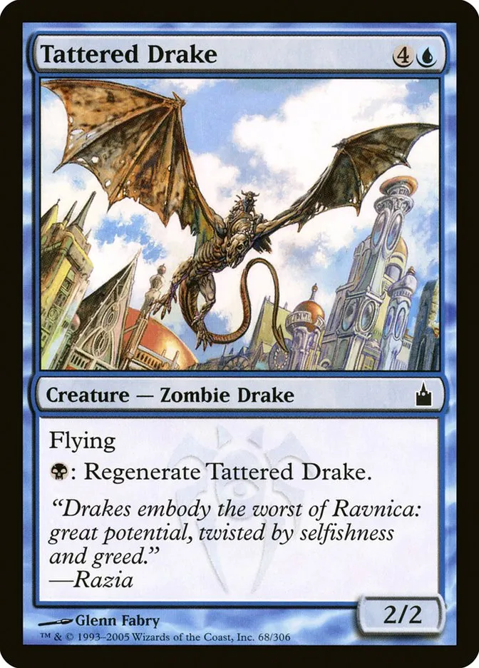 Tattered Drake Front Face