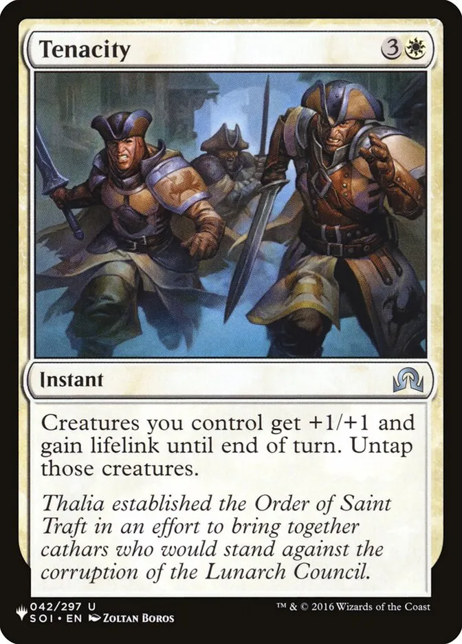 Tenacity Front Face