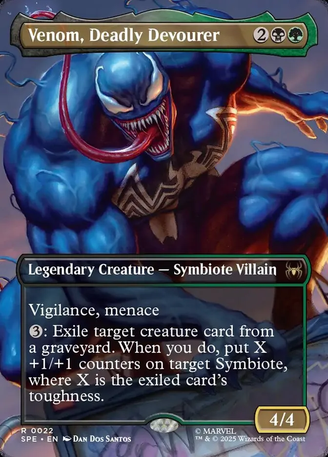 Venom, Deadly Devourer Front Face
