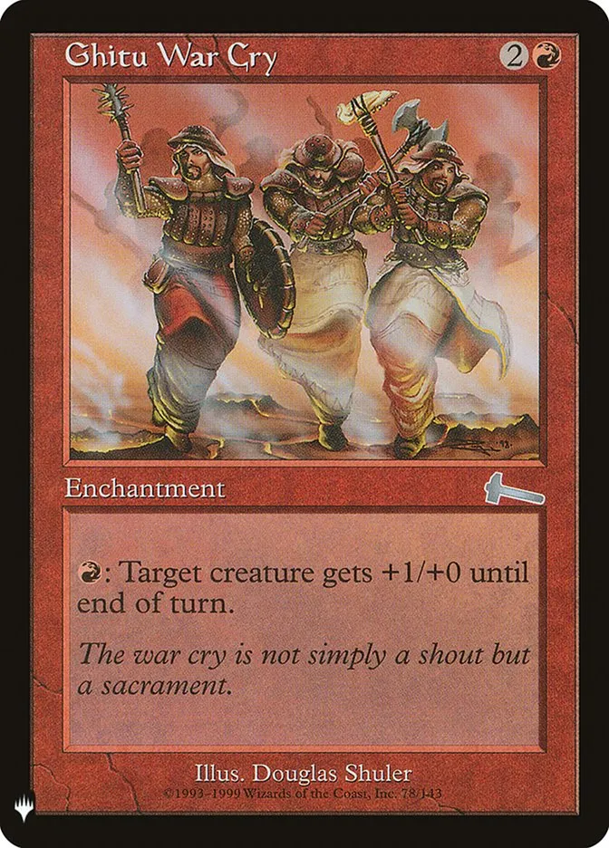 Ghitu War Cry Front Face