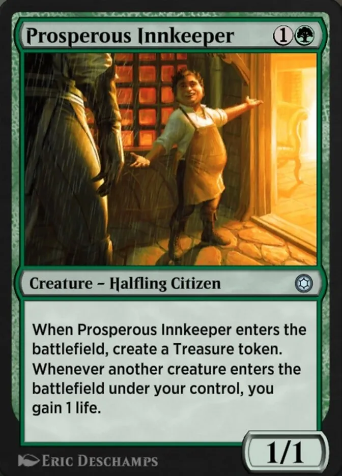 Prosperous Innkeeper Front Face