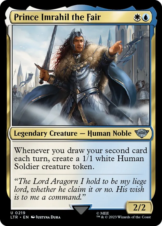 Prince Imrahil the Fair Front Face