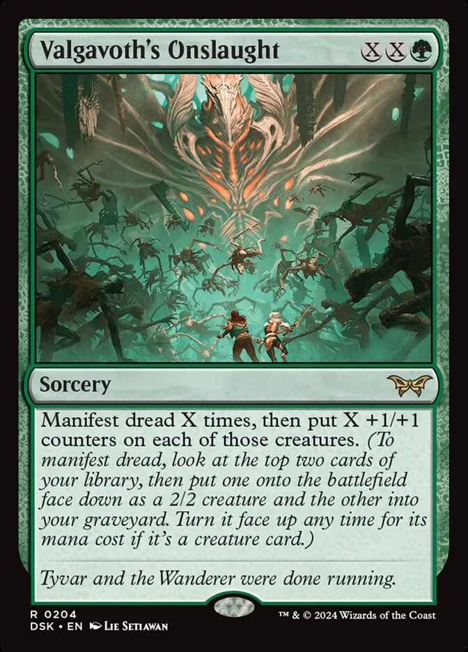 Valgavoth's Onslaught Front Face