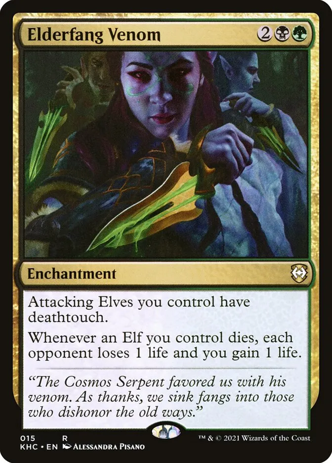 Elderfang Venom Front Face