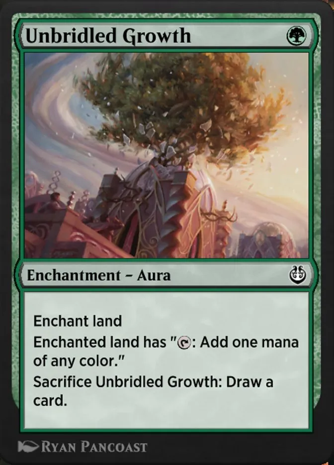 Unbridled Growth Front Face