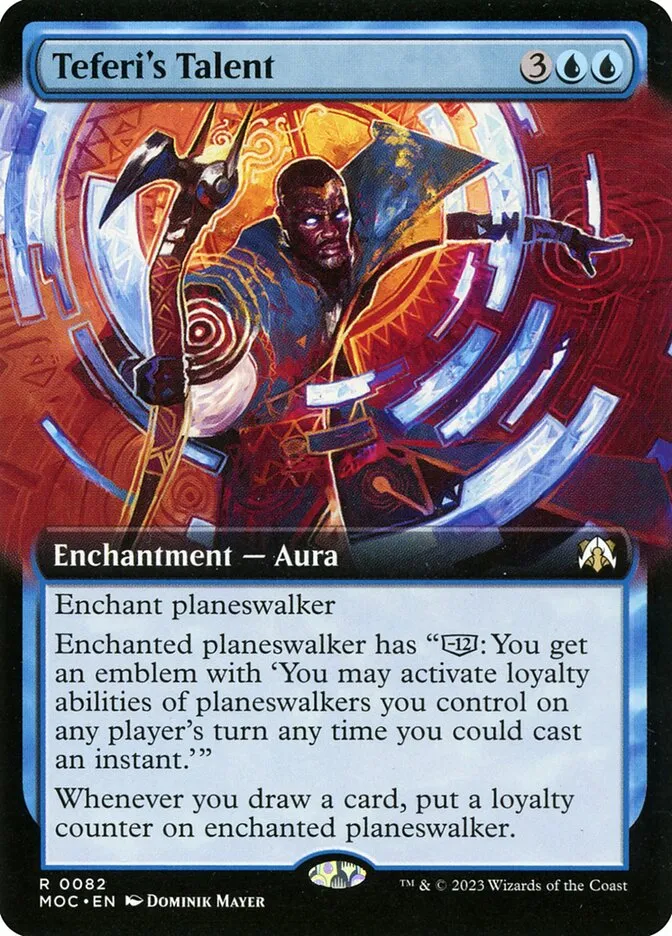 Teferi's Talent Front Face