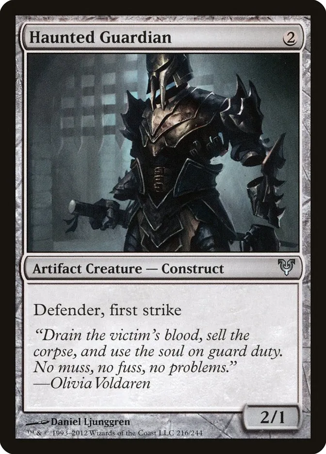 Haunted Guardian Front Face