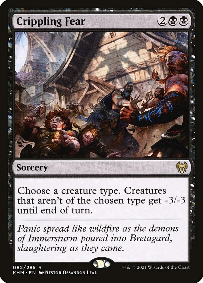 Crippling Fear Front Face