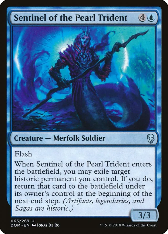 Sentinel of the Pearl Trident Front Face