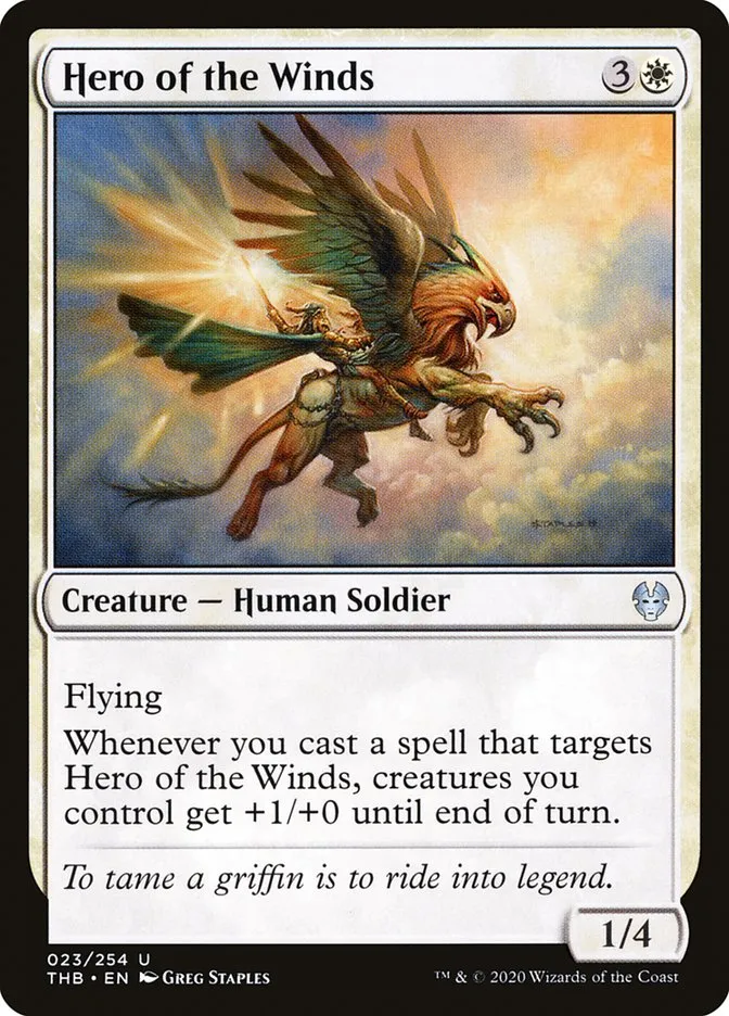 Hero of the Winds Front Face