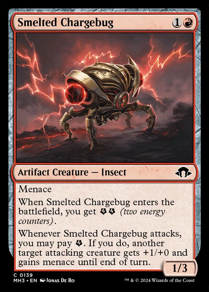 Smelted Chargebug Front Face