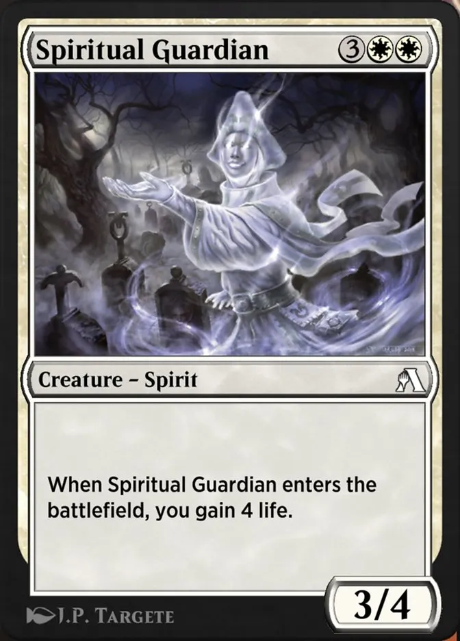 Spiritual Guardian Front Face