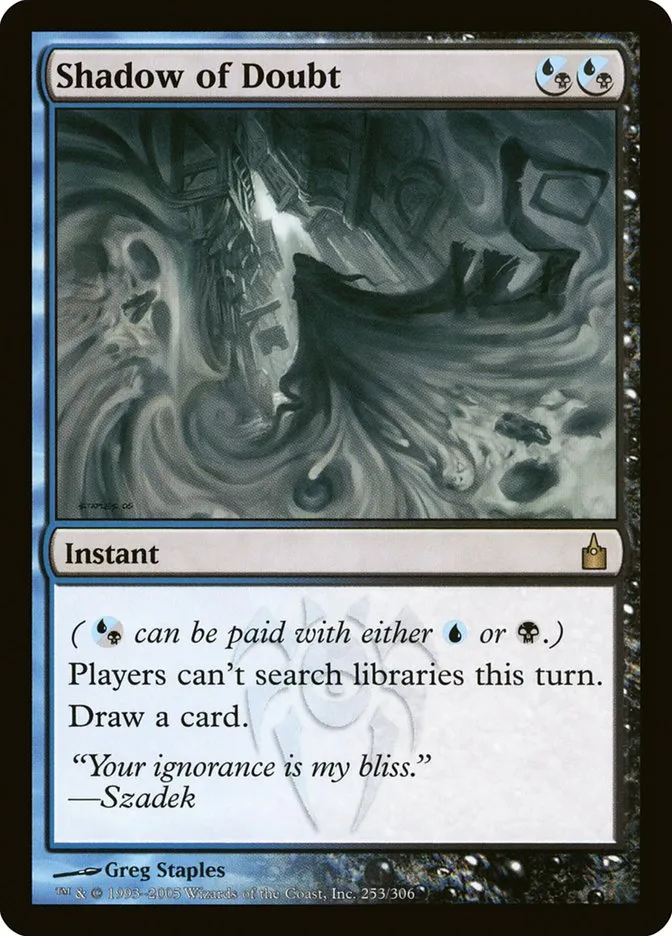Shadow of Doubt Front Face