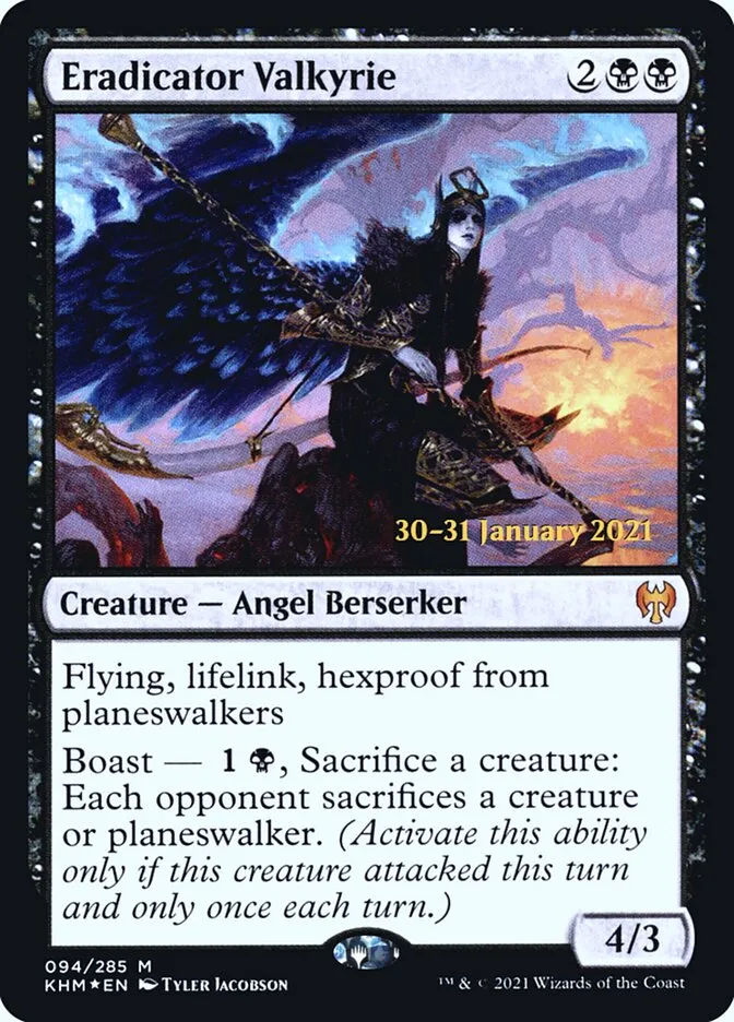 Eradicator Valkyrie Front Face