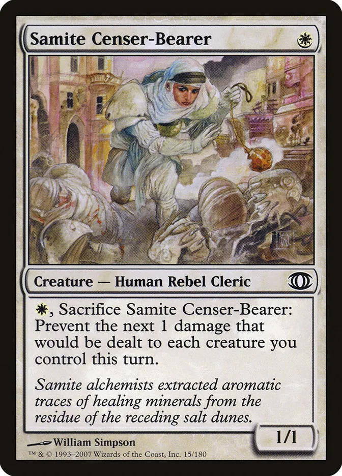 Samite Censer-Bearer Front Face