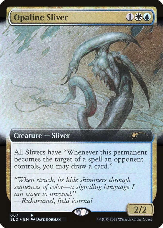 Opaline Sliver Front Face