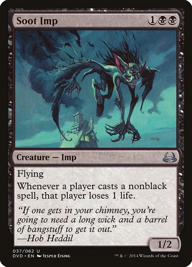 Soot Imp Front Face