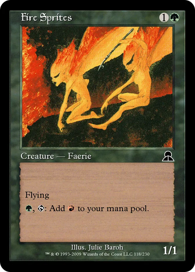Fire Sprites Front Face