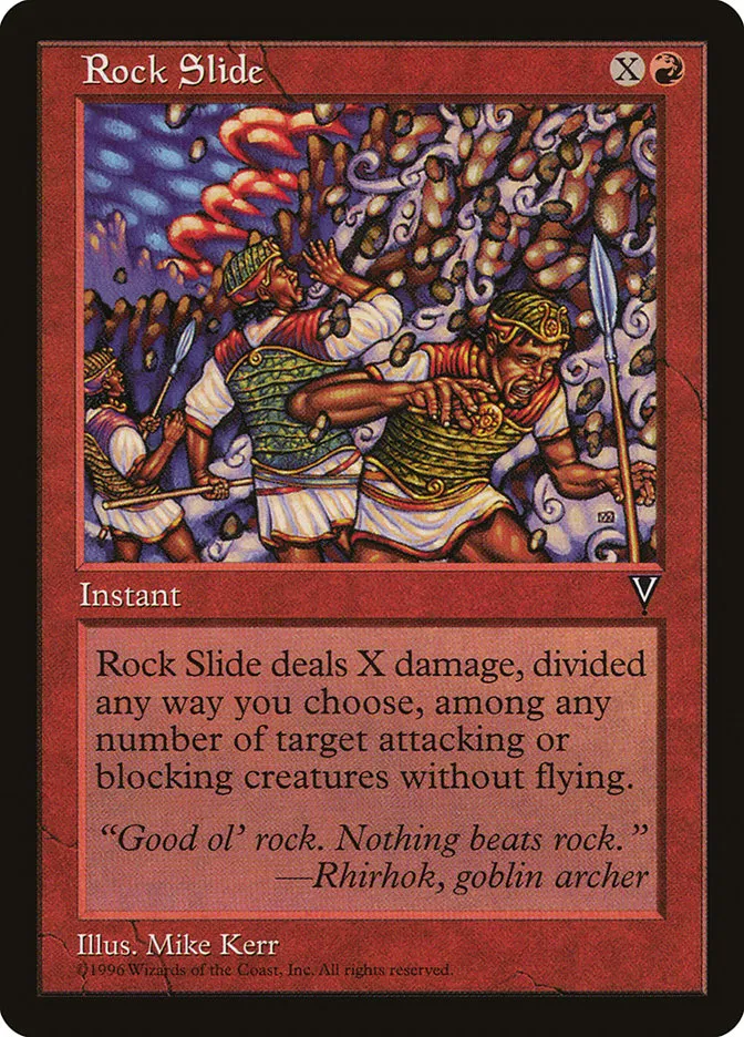 Rock Slide Front Face