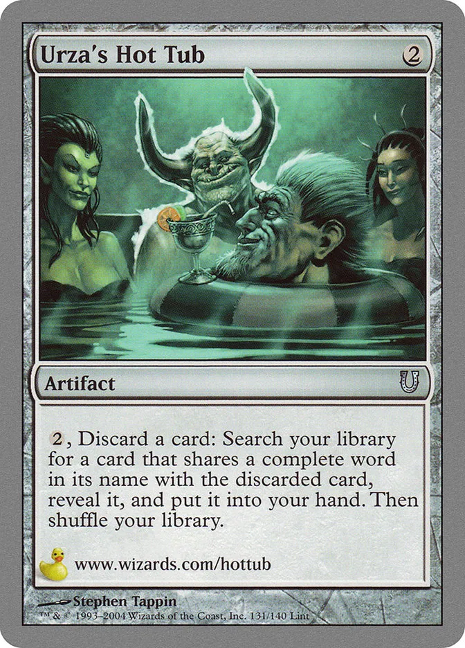 Urza's Hot Tub Front Face