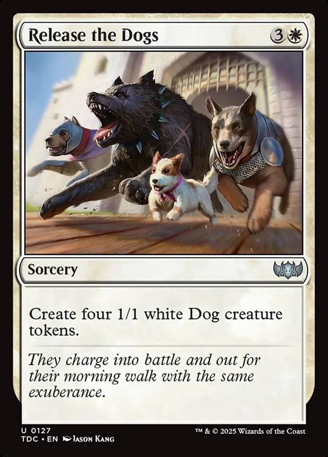 Release the Dogs Front Face