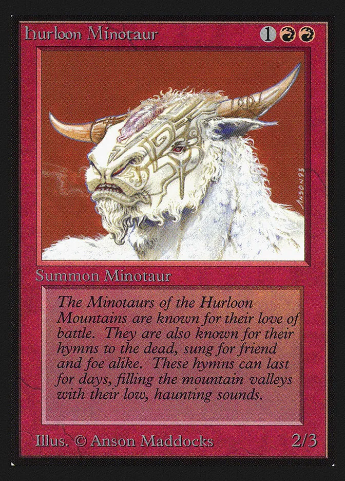 Hurloon Minotaur Front Face