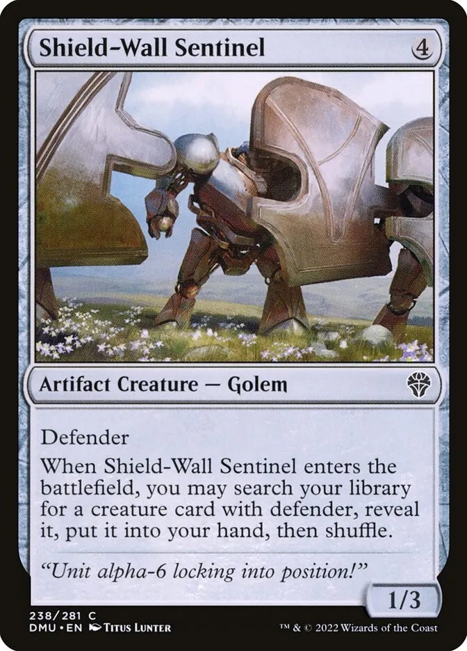 Shield-Wall Sentinel Front Face