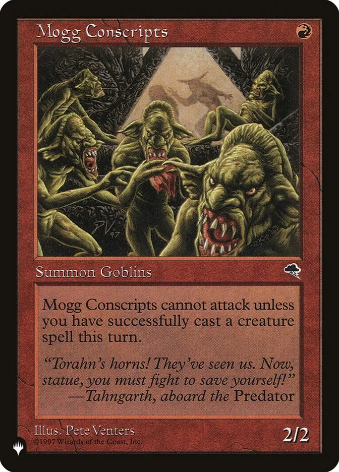 Mogg Conscripts Front Face