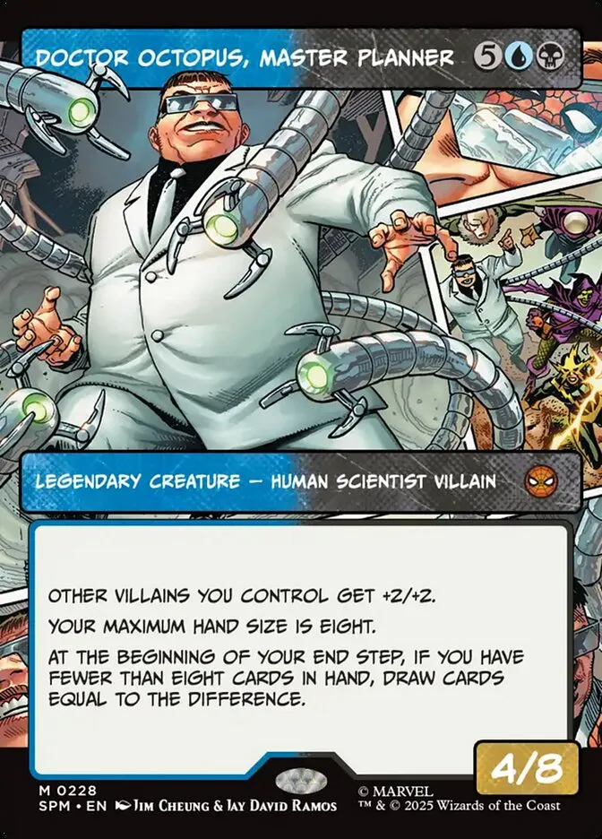 Doctor Octopus, Master Planner Front Face