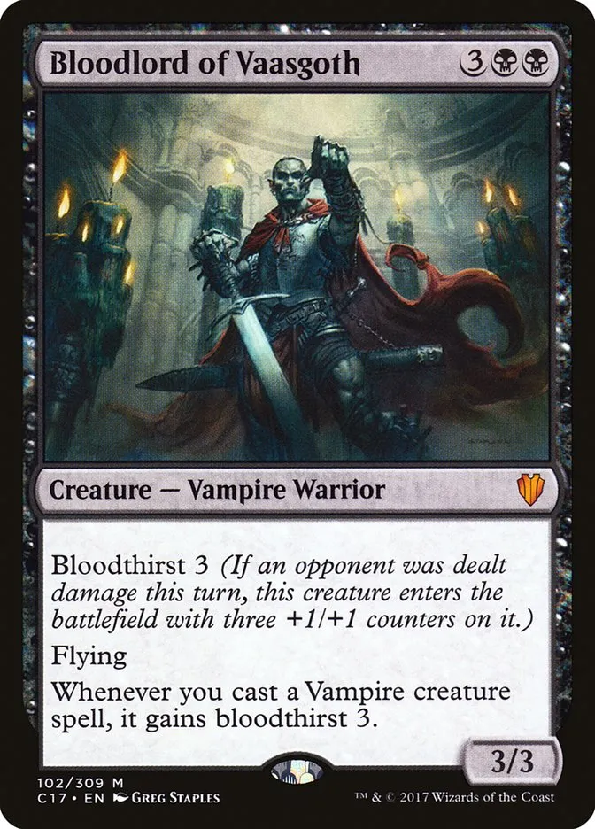Bloodlord of Vaasgoth Front Face