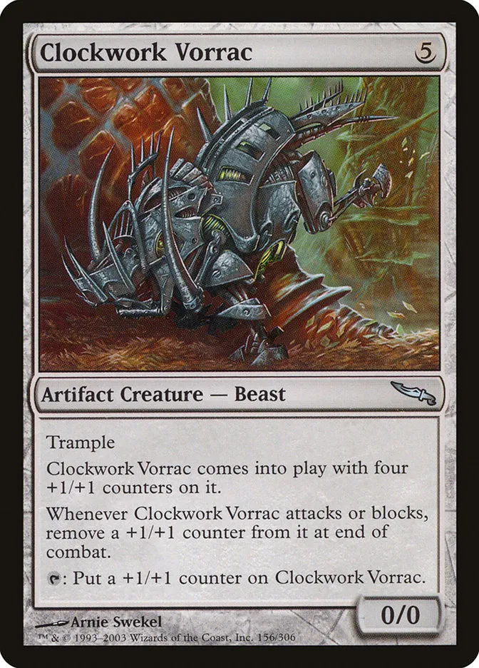 Clockwork Vorrac Front Face