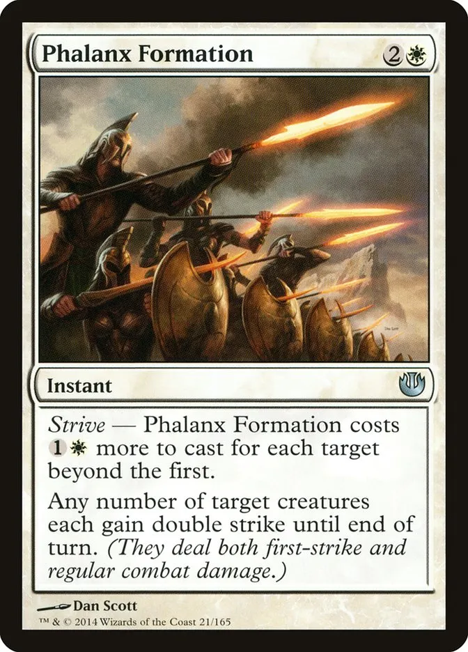 Phalanx Formation Front Face