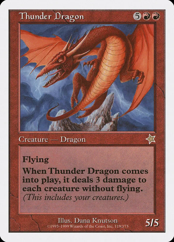 Thunder Dragon Front Face