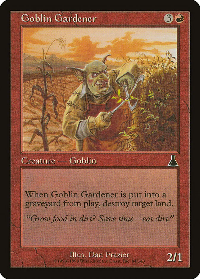 Goblin Gardener Front Face