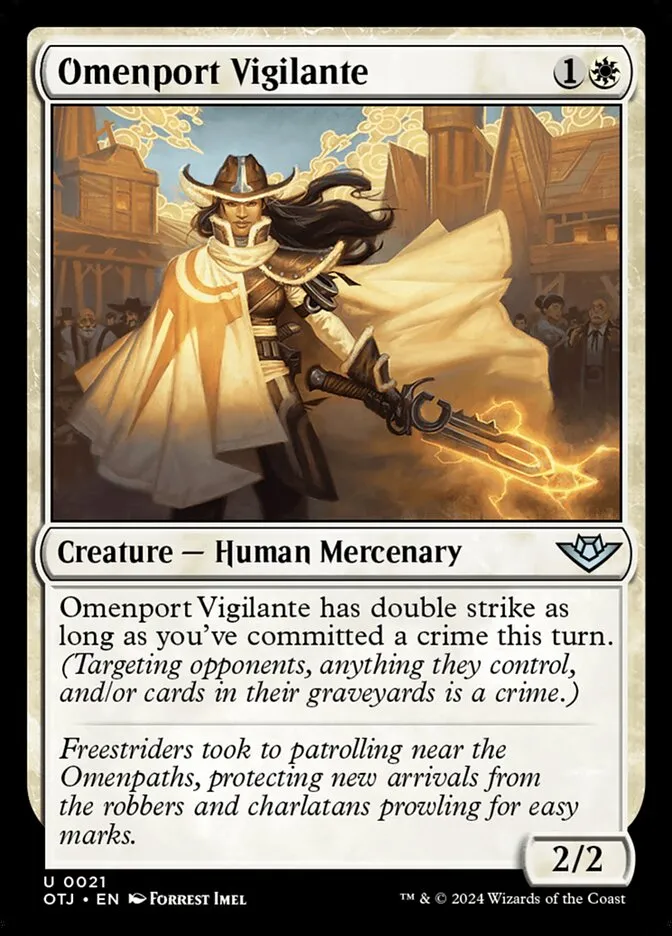 Omenport Vigilante Front Face