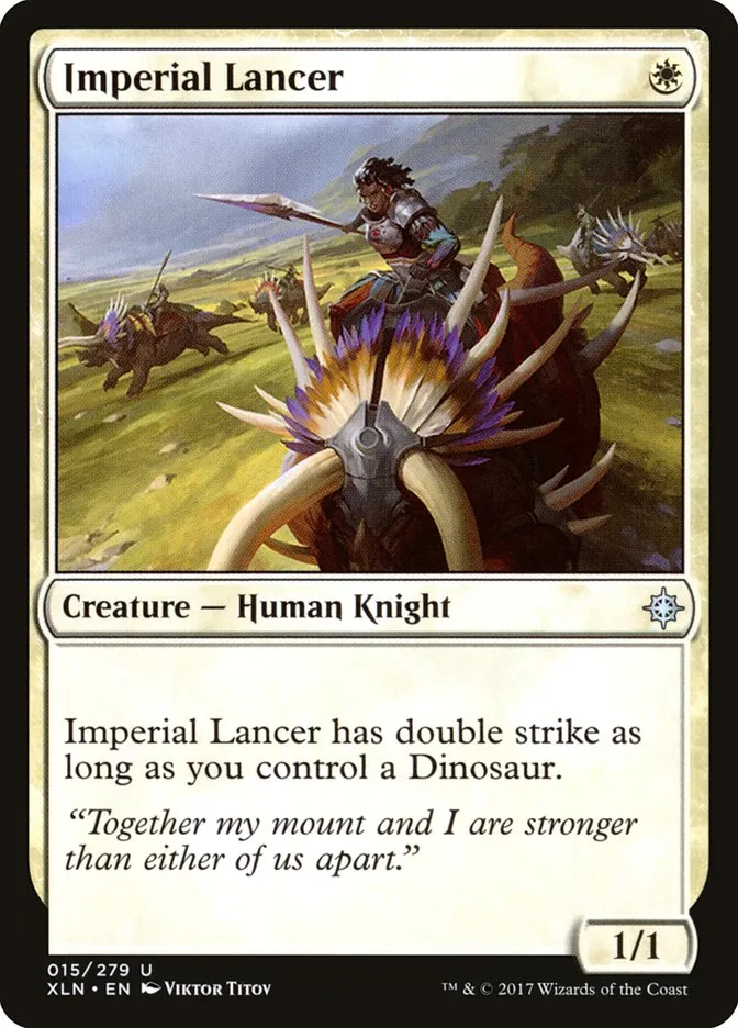 Imperial Lancer Front Face