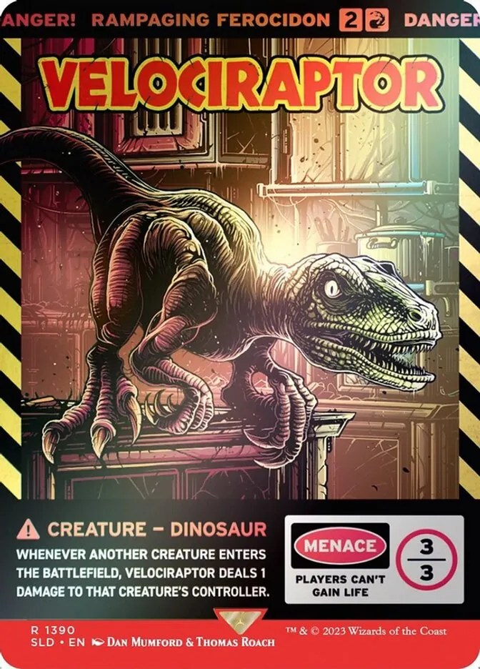 Rampaging Ferocidon Front Face